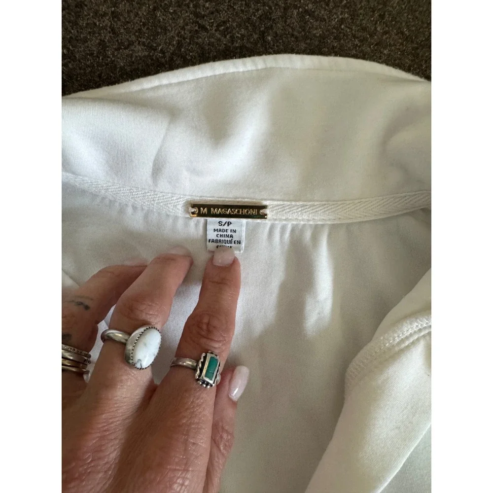 M Magaschoni polo collar pullover - Picture 3 of 5